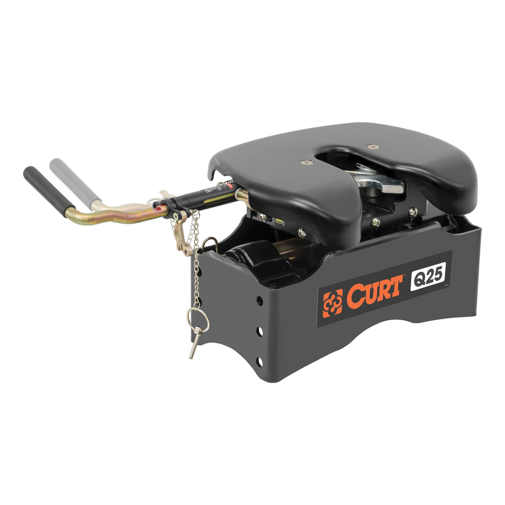 CURT 16566 CURT 16566 Q25 5th Wheel Slider Hitch for Short Bed Trucks; 24;000 lbs - Truck Part Superstore