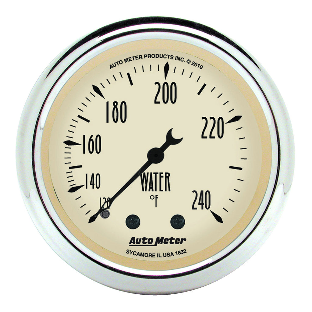 AutoMeter 1811 GAUGE KIT, 5 PC., 3 1/8" & 2 1/16", MECH. SPEEDO., WTMP & OILP, ANTQ BEIGE