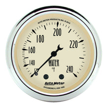 Load image into Gallery viewer, AutoMeter 1811 GAUGE KIT, 5 PC., 3 1/8" &amp; 2 1/16", MECH. SPEEDO., WTMP &amp; OILP, ANTQ BEIGE