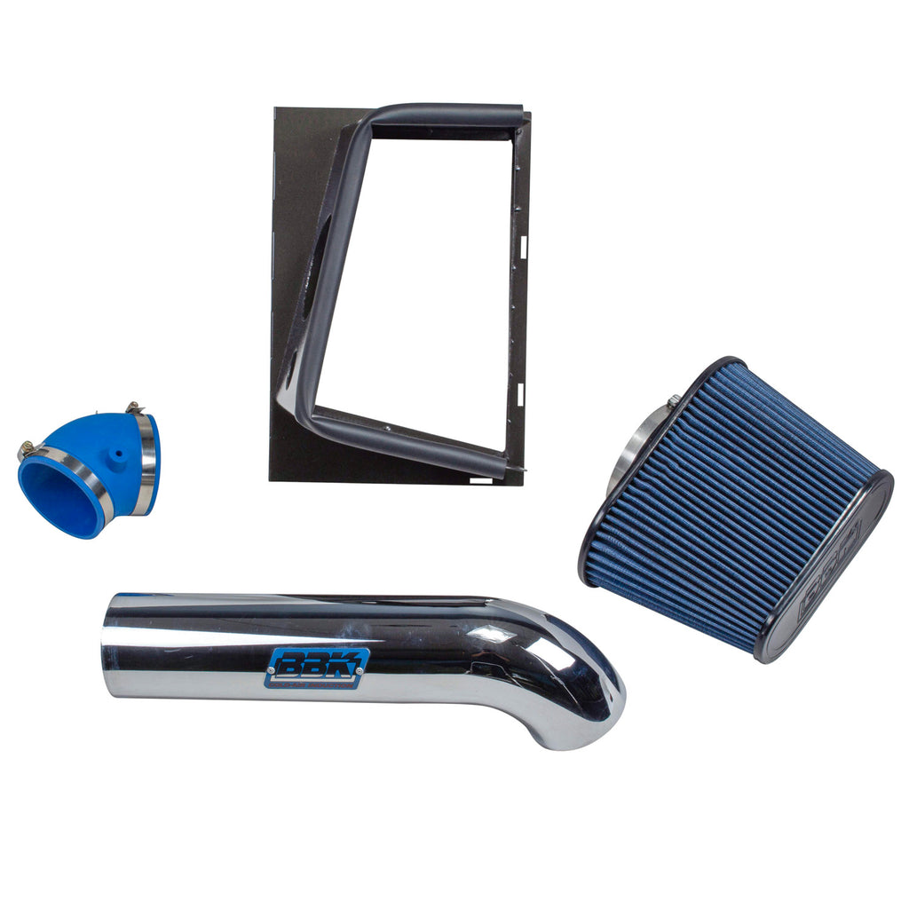 BBK Performance Parts 1832 2009-2014 DODGE RAM 5.7L COLD AIR INDUCTION SYSTEM (Powder Coated Chrome) for Select Dodge Ram 1500, Dodge Ram 2500, Ram
