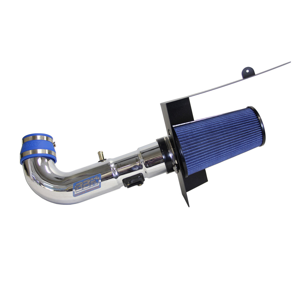 BBK Performance Parts 1835 2012-2015 CAMARO V6 COLD AIR INDUCTION SYSTEM (Powder Coated Chrome) for Select Chevrolet Camaro