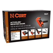 Load image into Gallery viewer, CURT 18401 ActiveLink 1-1/4" Receiver Shank