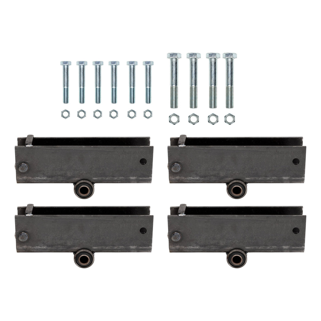 CURT 184174 Trailer Axle Slipper Suspension Kit, 10,000-lb Triple Axle, 42-1/4" Axle Spacing