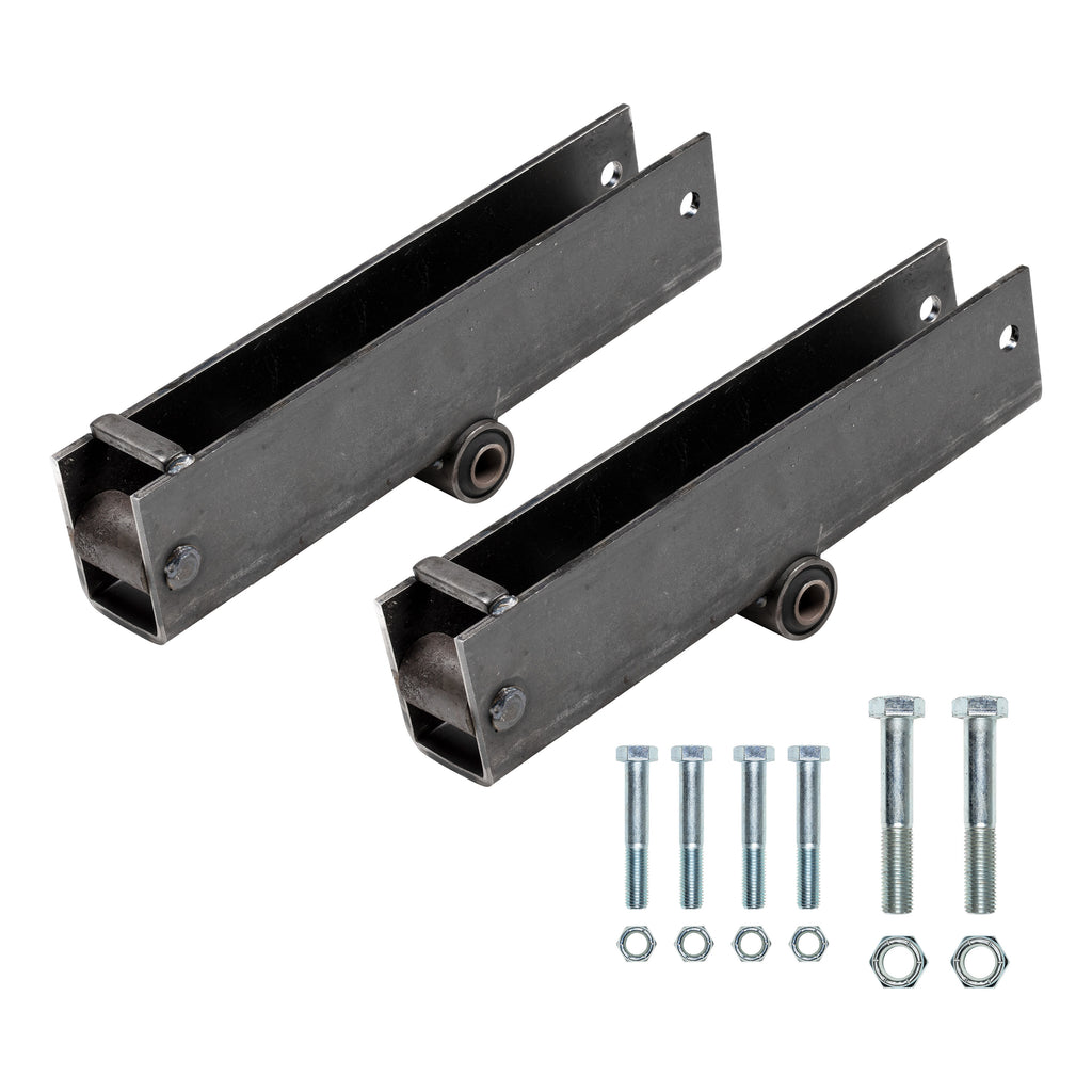 CURT 184175 Axle Slipper Suspension Kit, 10,000-lb. Tandem Axles, 48-1/2" Axle Spacing