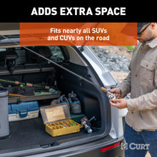 Load image into Gallery viewer, CURT 18425 Pakka Cargo Caddie Seat Back Trunk Organizer Tray, 34" x 14"