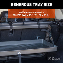 Load image into Gallery viewer, CURT 18425 Pakka Cargo Caddie Seat Back Trunk Organizer Tray, 34" x 14"