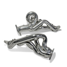 Load image into Gallery viewer, BBK Performance Parts 18480 2015-17 MUSTANG GT 1-3/4 TUNED LENGTH SHORTY HEADERS (POLISHED SILVER CERAMIC) for Select Ford Mustang