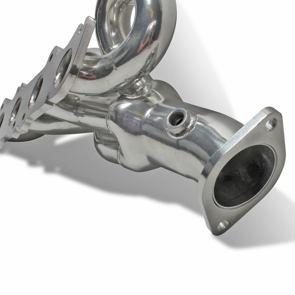 BBK Performance Parts 18480 2015-17 MUSTANG GT 1-3/4 TUNED LENGTH SHORTY HEADERS (POLISHED SILVER CERAMIC) for Select Ford Mustang