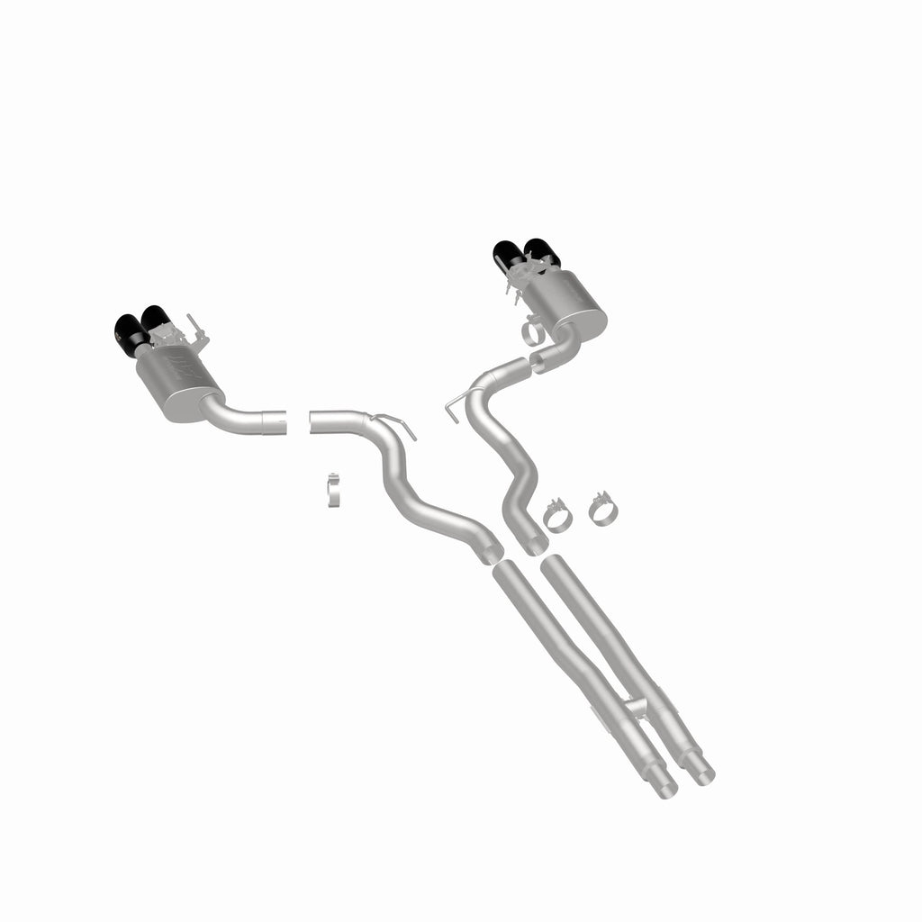 MagnaFlow Exhaust Products 19643 Competition Series Stainless 3 in Cat-Back for Select Ford Mustang