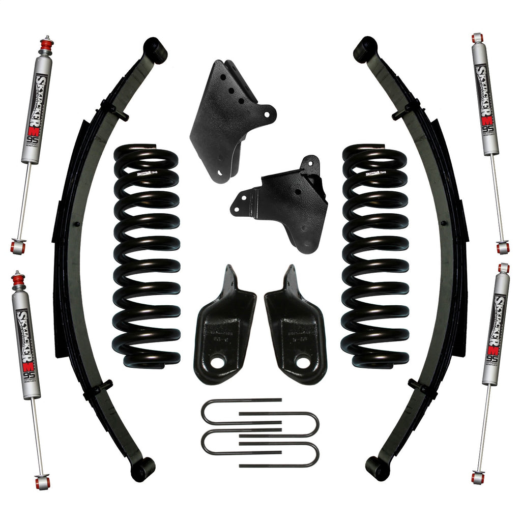 Skyjacker 184BKS-M 4IN. 80-96 BRO 4WD W/REAR SPR for Select Ford Bronco