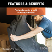 Load image into Gallery viewer, CURT 18512 Seat Defender 58" x 55" Removable Waterproof Brown Bench Seat Cover
