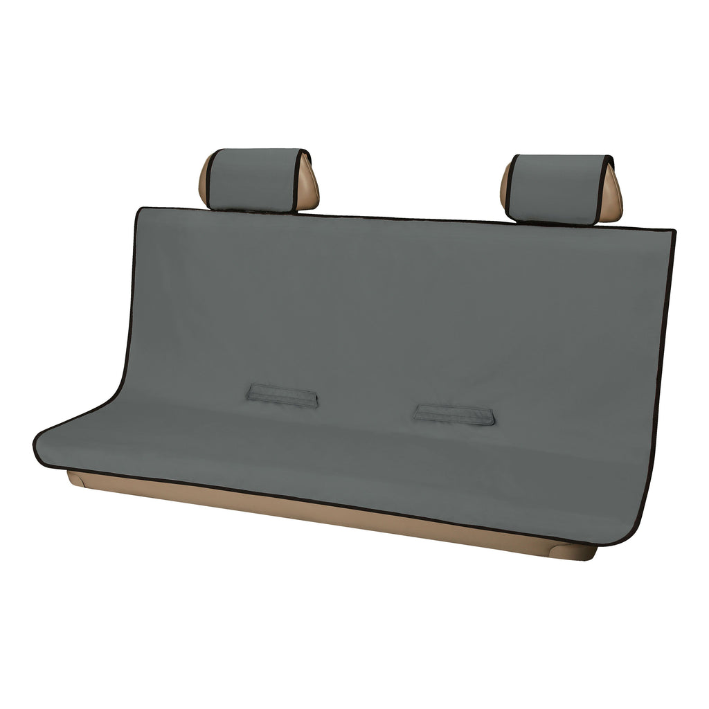 CURT 18520 Seat Defender 58" x 63" Removable Waterproof Grey XL Bench Truck Seat Cover