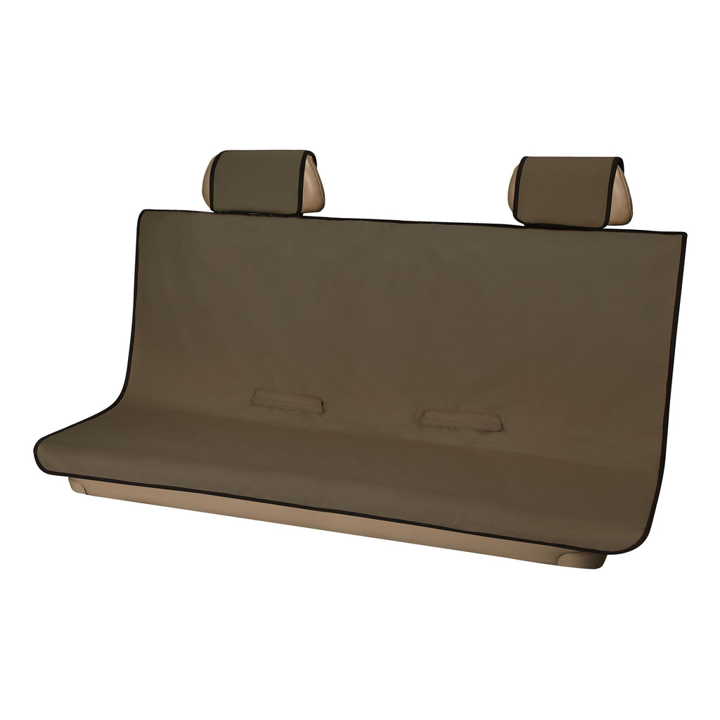 CURT 18522 Seat Defender 58" x 63" Removable Waterproof Brown XL Bench Truck Seat Cover
