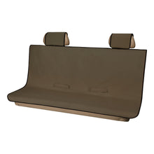 Load image into Gallery viewer, CURT 18522 Seat Defender 58" x 63" Removable Waterproof Brown XL Bench Truck Seat Cover