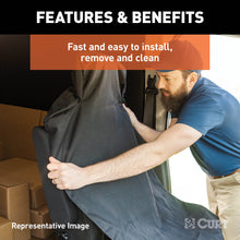 Load image into Gallery viewer, CURT 18522 Seat Defender 58" x 63" Removable Waterproof Brown XL Bench Truck Seat Cover