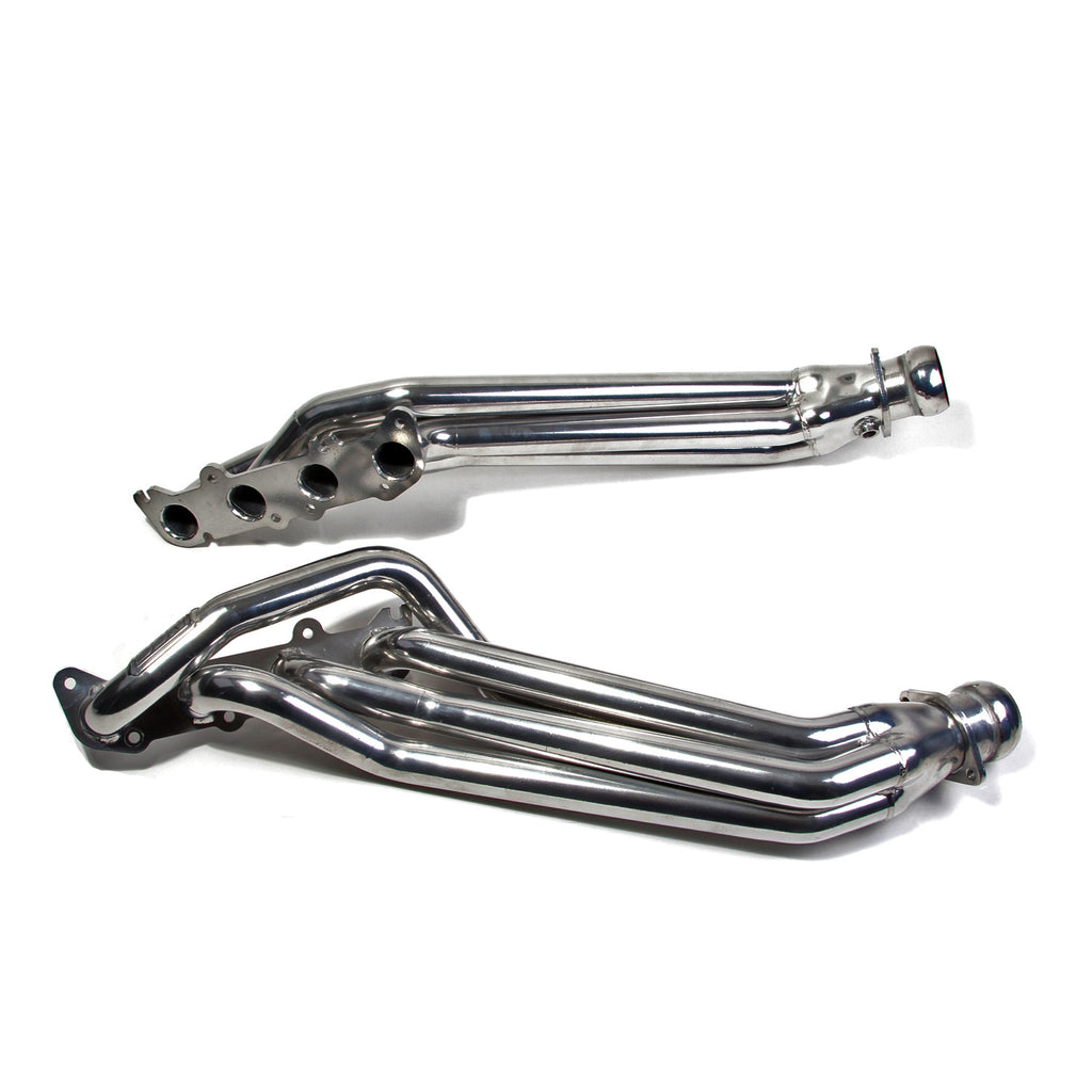 BBK Performance Parts 18560 2011-23 MUSTANG GT 5.0 1-7/8 LONG TUBE EXHAUST HEADERS (POLISHED SILVER CERAMIC) for Select Ford Mustang