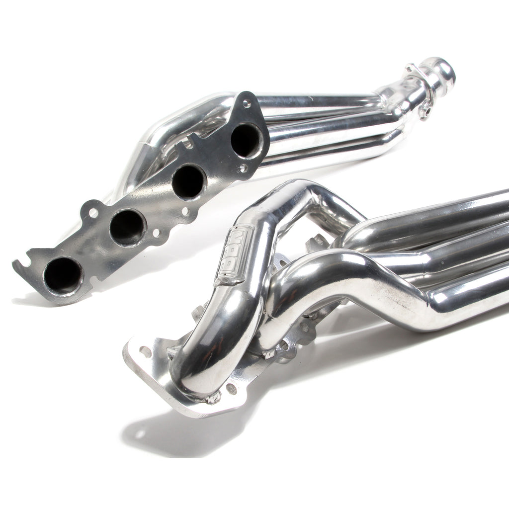 BBK Performance Parts 18560 2011-23 MUSTANG GT 5.0 1-7/8 LONG TUBE EXHAUST HEADERS (POLISHED SILVER CERAMIC) for Select Ford Mustang
