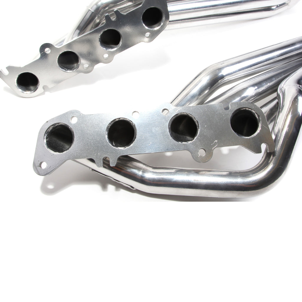 BBK Performance Parts 18560 2011-23 MUSTANG GT 5.0 1-7/8 LONG TUBE EXHAUST HEADERS (POLISHED SILVER CERAMIC) for Select Ford Mustang