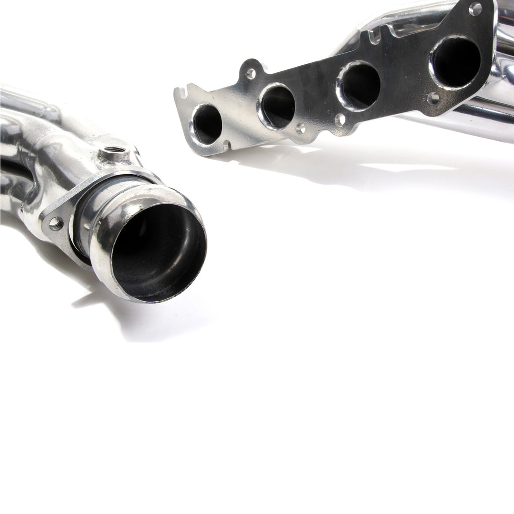 BBK Performance Parts 18560 2011-23 MUSTANG GT 5.0 1-7/8 LONG TUBE EXHAUST HEADERS (POLISHED SILVER CERAMIC) for Select Ford Mustang