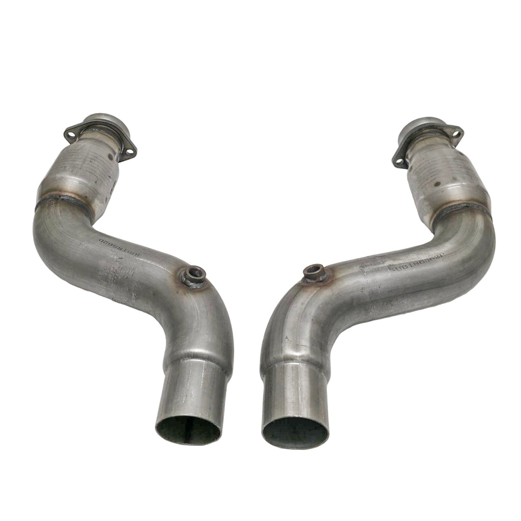 BBK Performance Parts 18562 2016-2020 FORD MUSTANG GT350 HIGH FLOW 3" SHORT MID PIPE W/ CATALYTIC CONVERTERS for Select Ford Mustang