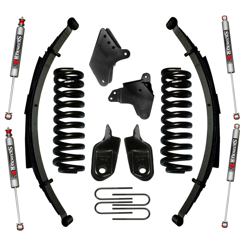 Skyjacker 186BKS-M 6IN. 80-96 BRO 4WD W/REAR SPR for Select Ford Bronco