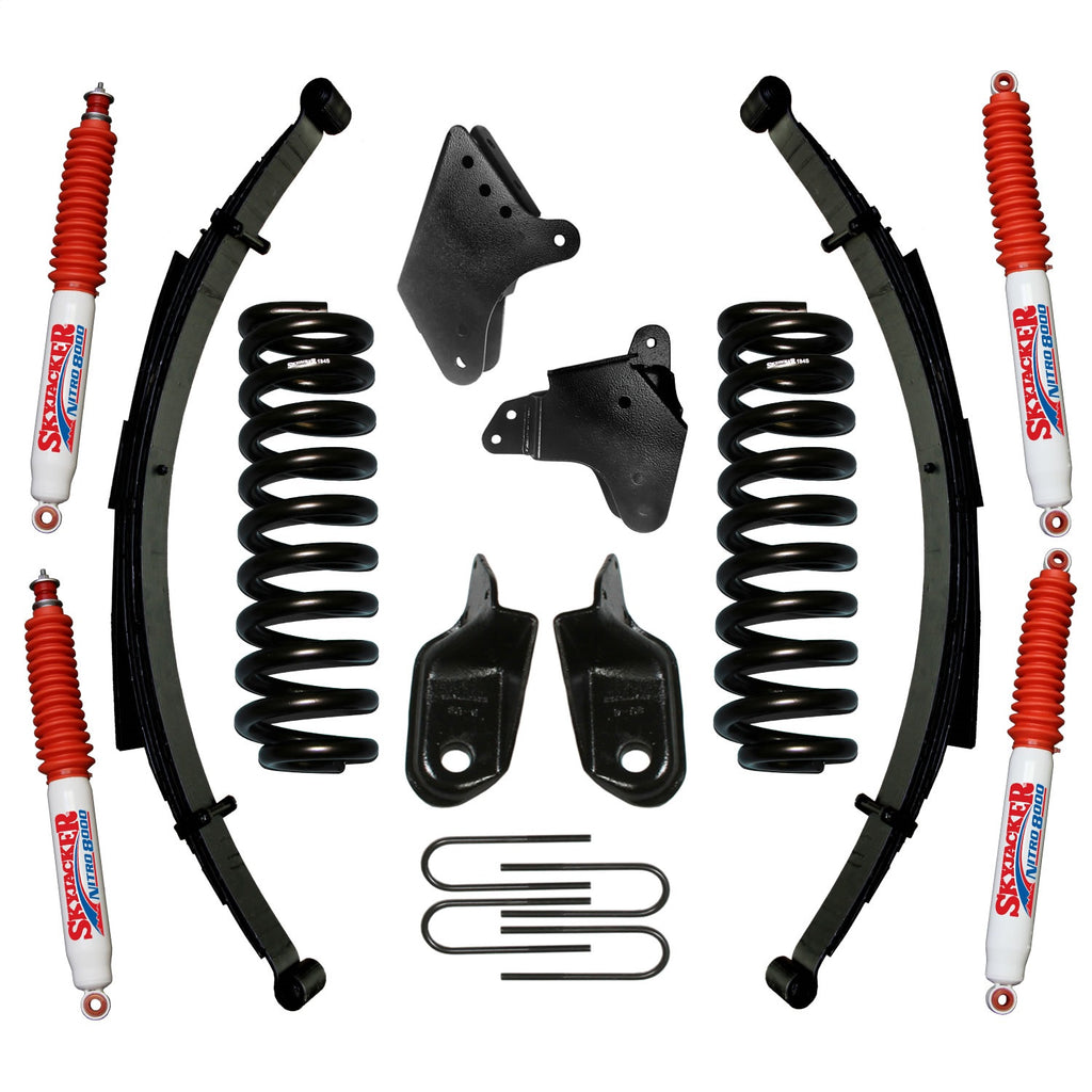 Skyjacker 186BKS-N 6IN. 80-96 BRO 4WD W/REAR SPR for Select Ford Bronco