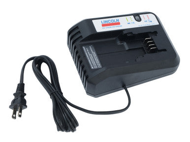 Lincoln Industrial 1870 20V Lithium-Ion Battery Charger for PowerLuber Battery 1871, 120 V/60 Hz