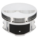 JE Pistons 187698L Piston Single, 2618, Flat Top, 4.030 Bore, 1.250 CD, 0.927 Pin, Set of 1.