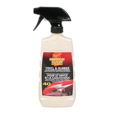 Meguiars M4016C Mirrorglaze Professional Vinyl & Rubber Cleaner/Conditioner - 463mL