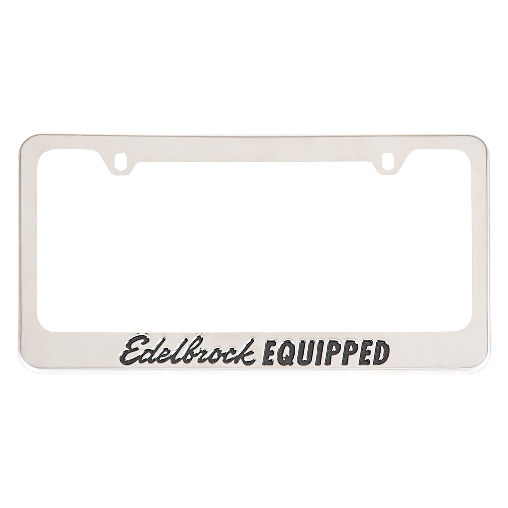Edelbrock 189148 License Plate Frame