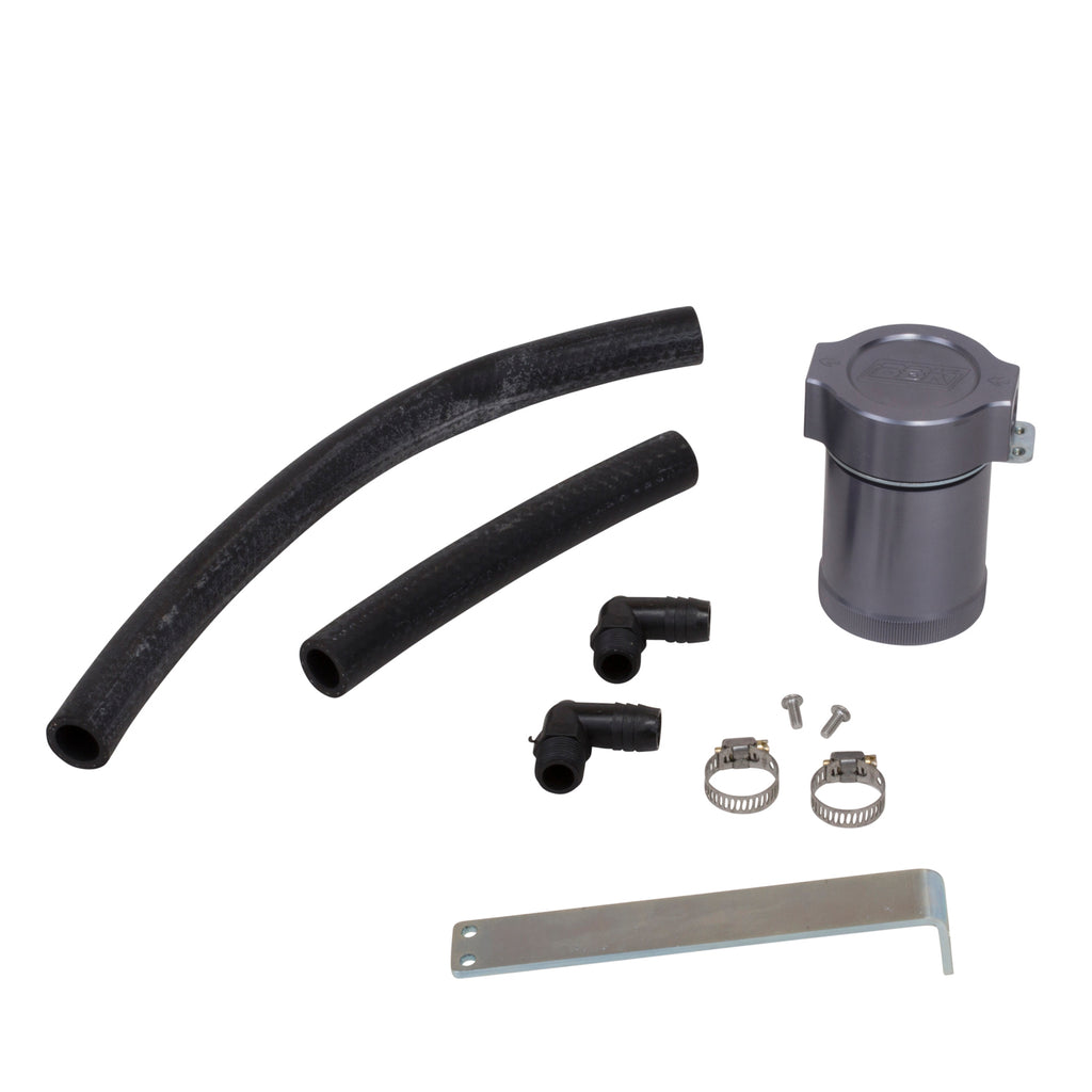 BBK Performance Parts 1896 2011-2014 MUSTANG GT CNC BILLET ALUMINUM OIL SEPARATOR KIT (PASSENGER SIDE) for Select Ford Mustang