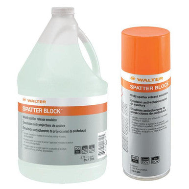 Walter 53F002 Spatter Block, Anti-Splatter Emulsion - 400mL Aerosol
