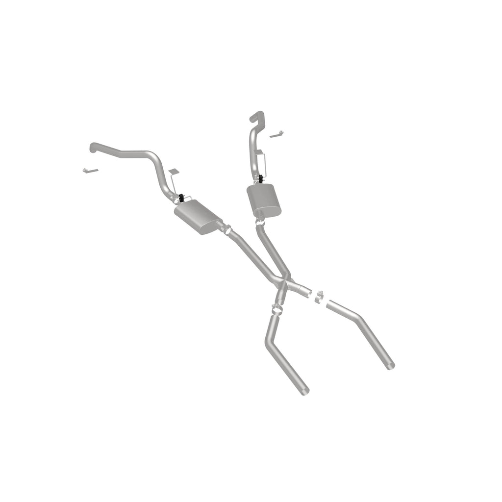 MagnaFlow Exhaust Products 15896 Street Series System for Select Buick Apollo, Chevrolet Camaro, Chevrolet Chevy II, Chevrolet Nova, Oldsmobile Omega, Pontiac Firebird, Pontiac Ventura