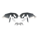 Fabtech K4187 INNER FENDERS FRONT JEEP JL/JT W/ FABTECH TUBE FENDERS