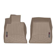 Load image into Gallery viewer, 18C-Kia-Stinger-Tan-Front-Floorliner