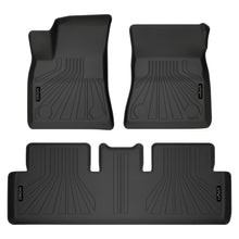 Load image into Gallery viewer, 18C-Tesla-3-Front--2Nd-Seat-Floor-Liners-Black