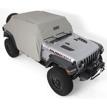 Load image into Gallery viewer, 18C-Wranger-Jl-4Dr-Waterresistant-Cab-Cover-WDoor-Flaps;-Gray