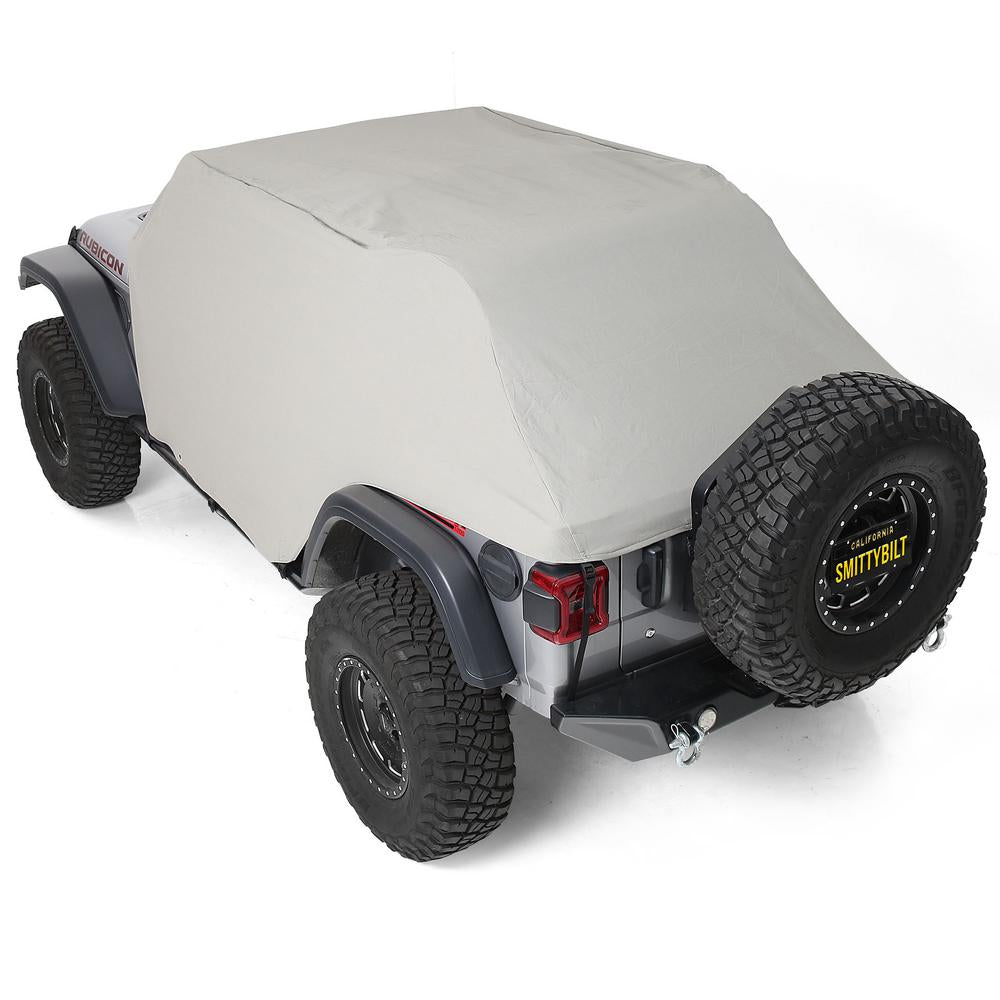 18C-Wranger-Jl-4Dr-Waterresistant-Cab-Cover-WDoor-Flaps;-Gray