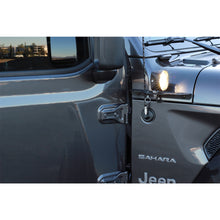 Load image into Gallery viewer, 18C-Wrangler-Jl-180-Deg-Light-Mount-Xp3-Black-Powder-Coat-Pair-Fits-Up-To-3-Lights
