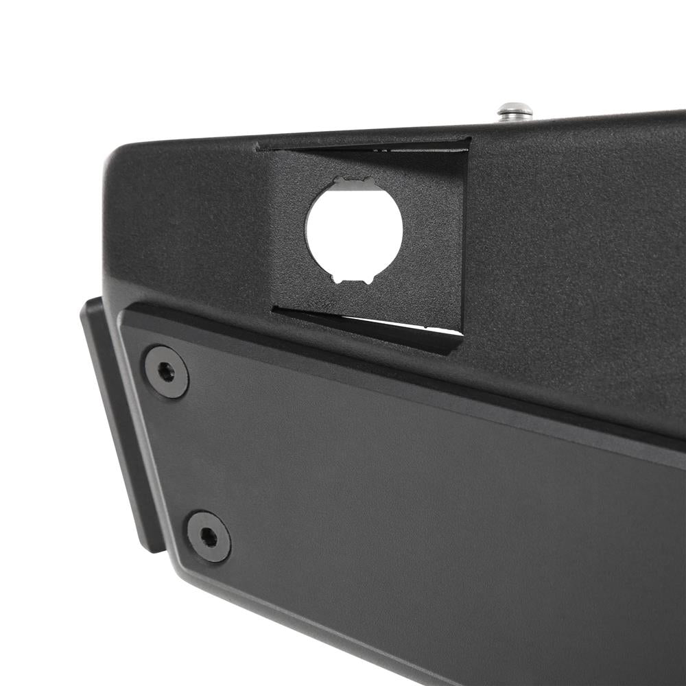 18C-Wrangler-Jl-24Dr-Gen-2-Xrc-Rear-Bumper-WSolid-Dring-And-Jack-Point-Mount;-Texture-Black
