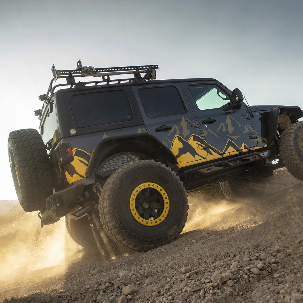 18C-Wrangler-Jl-24Dr-Hd-Pivot-Tire-Carrier;-Black-Powder-Coat