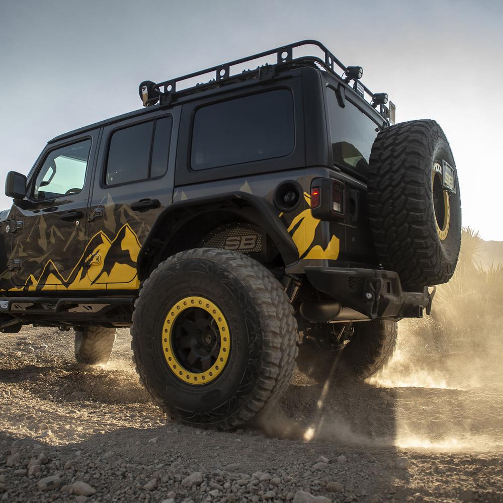 18C-Wrangler-Jl-24Dr-Hd-Pivot-Tire-Carrier;-Black-Powder-Coat