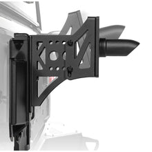 Load image into Gallery viewer, 18C-Wrangler-Jl-24Dr-Hd-Pivot-Tire-Carrier;-Black-Powder-Coat