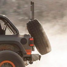 Load image into Gallery viewer, 18C-Wrangler-Jl-24Dr-Hd-Pivot-Tire-Carrier;-Black-Powder-Coat