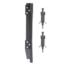Load image into Gallery viewer, 18C-Wrangler-Jl-24Dr-Jack-Mount;-Black-Powder-Coat-Finish