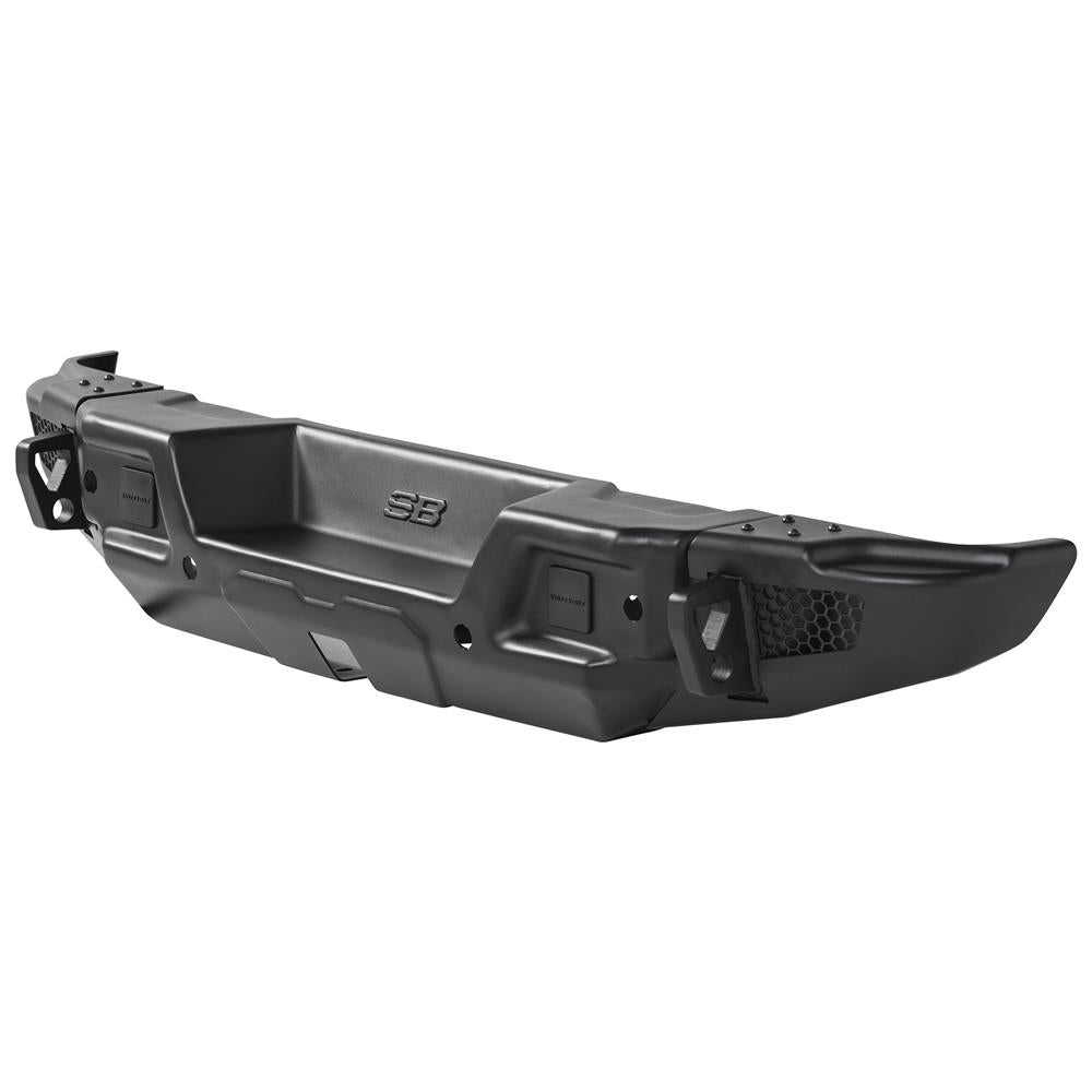 18C-Wrangler-Jl-24Dr-Stryker-Rear-Bumper;-Black