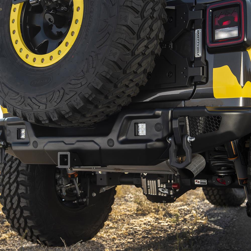 18C-Wrangler-Jl-24Dr-Stryker-Rear-Bumper;-Black