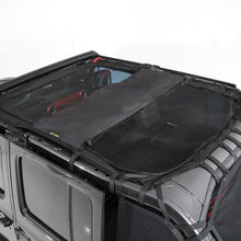 Load image into Gallery viewer, 18C-Wrangler-Jl-4Dr-Extended-Shade-Top-WSkylights;-Black-Mesh