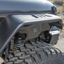 Load image into Gallery viewer, 18C-Wrangler-Jl-4Dr-Front-And-Rear-Inner-Fender-Liner-Kit;-Black;-Aluminum