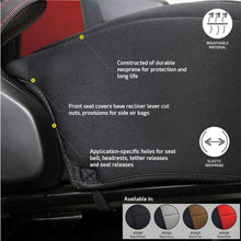Load image into Gallery viewer, 18C-Wrangler-Jl-4Dr-Neoprene-Front-And-Rear-Seat-Cover-Set;-BlackRed
